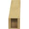Ekena Millwork 5-inch W x 14-inch D x 14-inch H Burlington Rough Cedar Woodgrain TimberThane Knee Brace, Primed BRCUR05X14X14BURRCPR - alternate 5